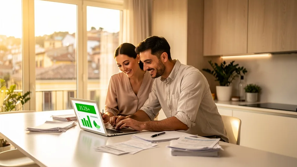 Visual principale del caso Smart Gain con una famiglia